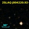 2SLAQ J004220.92-011253.2