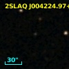 2SLAQ J004224.97+002503.7