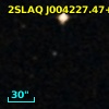 2SLAQ J004227.47+001416.3
