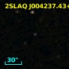 2SLAQ J004237.43+002605.8