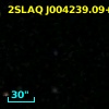 2SLAQ J004239.09+001943.0