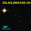 2SLAQ J004338.10+004615.9