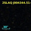 2SLAQ J004344.51-004132.7