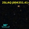 2SLAQ J004351.41+000956.8