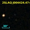 2SLAQ J004424.47+002932.9