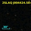 2SLAQ J004424.58+004155.4