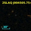 2SLAQ J004505.75+004538.3