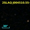 2SLAQ J004510.55-003009.7