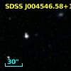 SDSS J004546.58+152154.0