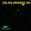 2SLAQ J004602.50+001049.9