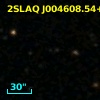 2SLAQ J004608.54+000537.2