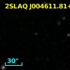 2SLAQ J004611.81+001930.4