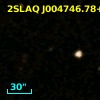 2SLAQ J004746.78+001612.1
