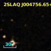 2SLAQ J004756.65+002917.3