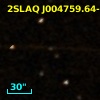 2SLAQ J004759.64-003423.5