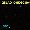2SLAQ J005030.80+001125.1