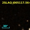 2SLAQ J005117.56+002555.3