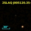 2SLAQ J005120.35-004250.0