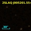 2SLAQ J005201.55+000810.9