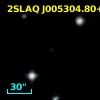 2SLAQ J005304.80+000537.2