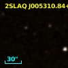 2SLAQ J005310.84+003025.6