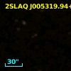 2SLAQ J005319.94+001826.0