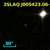 2SLAQ J005423.06-000729.9