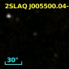 2SLAQ J005500.04-010613.0