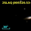 2SLAQ J005520.53-005454.5