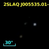 2SLAQ J005535.01-003258.3