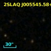 2SLAQ J005545.58+003400.1