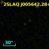 2SLAQ J005642.28+000104.7