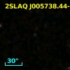 2SLAQ J005738.44-004636.3