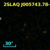 2SLAQ J005743.78-001158.9