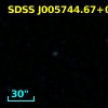 SDSS J005744.67+010818.3
