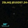 2SLAQ J010207.24+000510.7