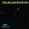 2SLAQ J010328.05+002256.4