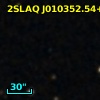 2SLAQ J010352.54+003018.9