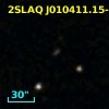 2SLAQ J010411.15-005230.9