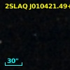 2SLAQ J010421.49+001047.3