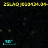2SLAQ J010434.04-004925.3