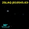 2SLAQ J010545.63-005448.1