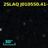 2SLAQ J010550.41-001254.7