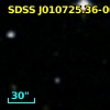SDSS J010725.36-003602.1