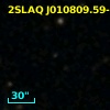 2SLAQ J010809.59-005735.5