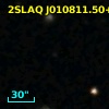 2SLAQ J010811.50+000522.2