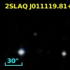 2SLAQ J011119.81+002652.0