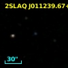 2SLAQ J011239.67+001943.4