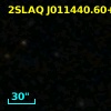 2SLAQ J011440.60+001023.0