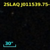 2SLAQ J011539.75-002159.3